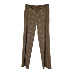 Speechless women's Brown pinstripe pants, slacks, trousers Sz 7